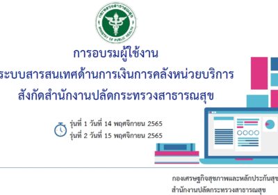 ระบบสารสนเทศด้านการเงินการคลังหน่วยบริการ ปี 2566